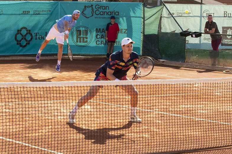 La pareja formada por David Vega y Eduard Esteve Lobato/TA.